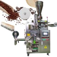 Saco embebendo do papel de filtro da máquina de embalagem do café que embala 60 malotes pelo minuto