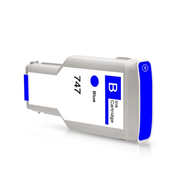 Betcolor 747 300ml Compatible Inkjet Cartridge for H P Design Jet Z6/Z9 Printers Disposable Chip Bulk Pack Full Filled Dye for