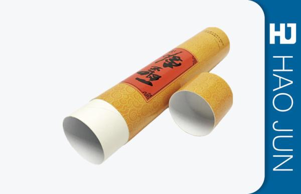 High end Cardboard Wine Tubes Packaging Boxes Personalized Logo Printable