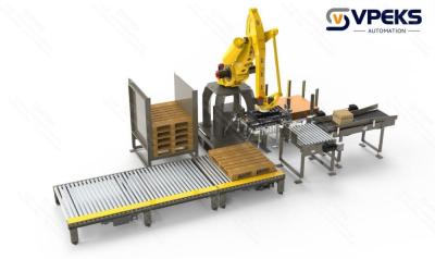 Fully Automatic Robotic Palletizer Machine For Bag Palletizing