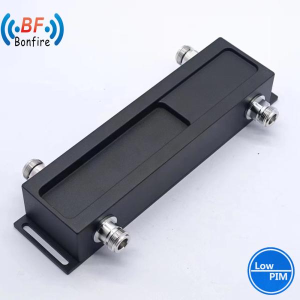 VHF 698-4000MHz acoplador híbrido/combinador híbrido de duas vias DQ-XXXXX para IP65 interior/exterior