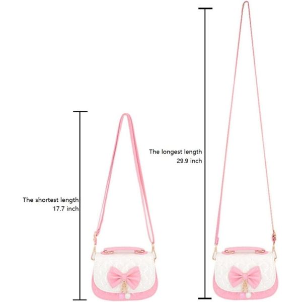Waterproof Little Girls Crossbody Purses Toddler Mini Cute Princess Handbags