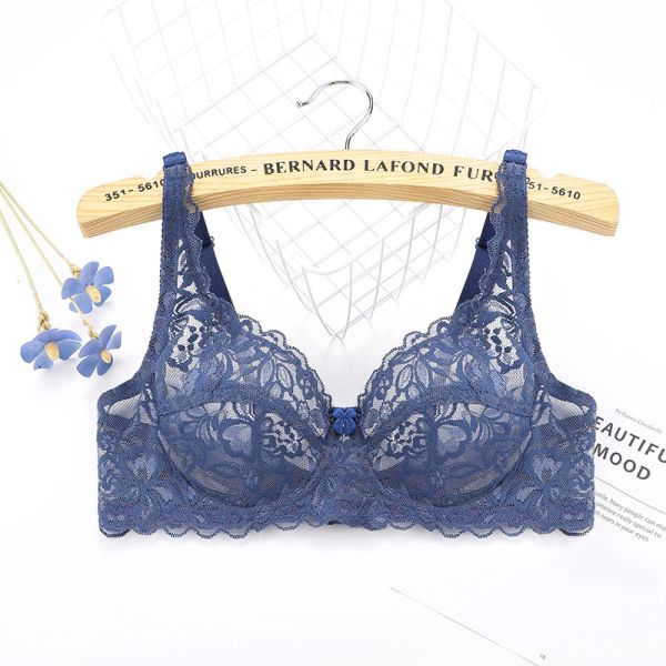 Wholesale Women Lace Bra B Cup High Quality 2025 New Design Welcome Inquiry Online on Any Time Lace Women Underwire Bra