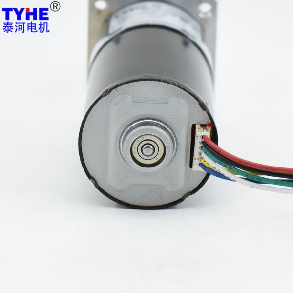 0.5mn 0.6nm Brushless DC Gear Motor 37mm Low Noise 20W 500 Rpm