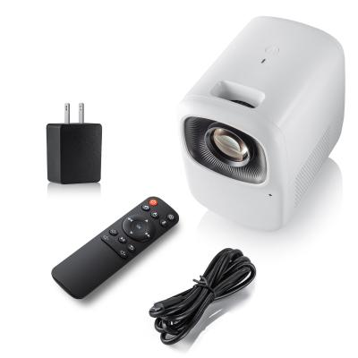 FHD Pico Small Video Projetor apoio WiFi HDMI Bluetooth USB de 200 lúmens