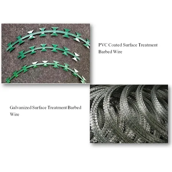 Galvanized Razor Barbed Concertina Wire for Border Wall/Airport Concertina Razor Barbed Wire