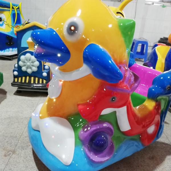 Hansel  factory price coin operated video games electric kiddie ride for sale