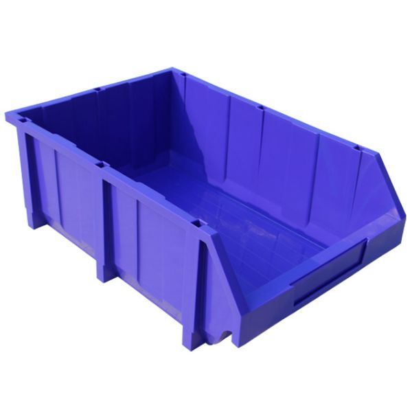 Mftlong X7 | Warehouse Hardware Storage Box Shelf Storage Bins Picking Stackable Stacking Hanging Plastic 600*400*220mm 4 Pcs