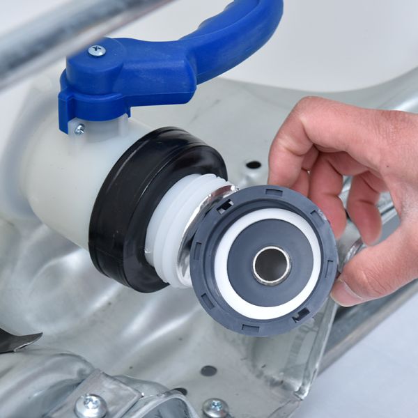 Reducing PVC Plastic Camlock Fittings for Quick Coupling IBC Water Tank Valve Assembly
