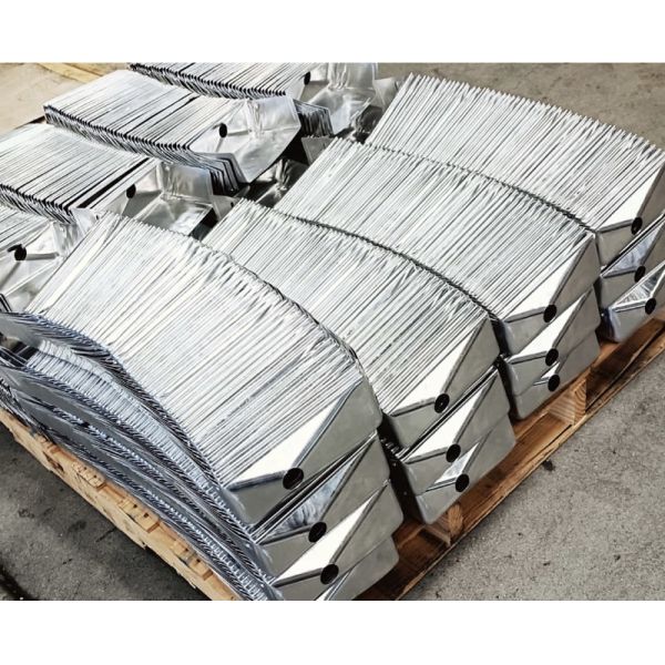 Caja receptora de agua de aluminio para refrigeradores, fabricación de metal