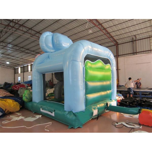 Дом скачки милого слона оживленный раздувной для детского сада/партии семьи