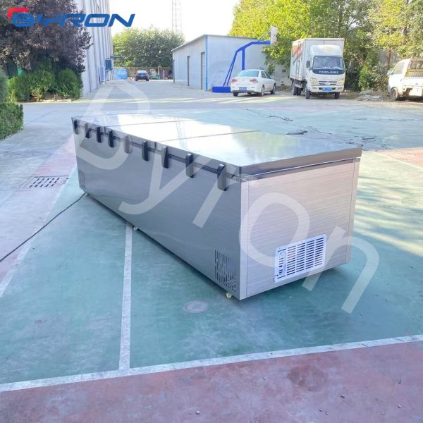 Energy Saving Commercial Deep Freezer OEM Commercial Display Chest Freezer