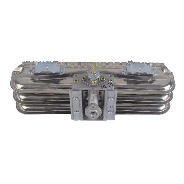 90mm / 110mm Gas Water Heater Spare Parts Stainless Steel Fire Row Gas Burner