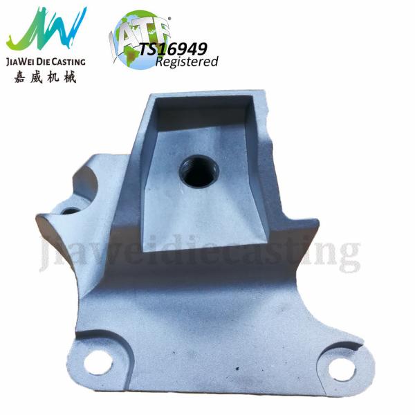 High Pressure Aluminum Casting Car Parts , Alloy Die Cast Engine Mount Bracket