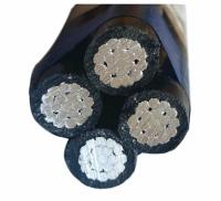 Cable électrique quadruplex de la transmission aérienne 600V ABC