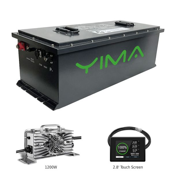 Powerful 60V Electric Golf Cart Lithium Battery 105Ah 160Ah 5KW 10KW