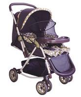 Rocking baby stroller