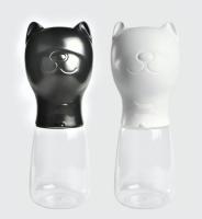 Prova dobrável do escape do distribuidor da garrafa de água do cão dos buldogues 17oz