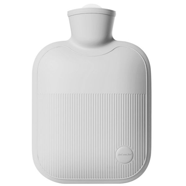 Rubber Hot Water Bottle With Soft Cover , 2L 1L Hot Water Bag For Cramps Pain Relief