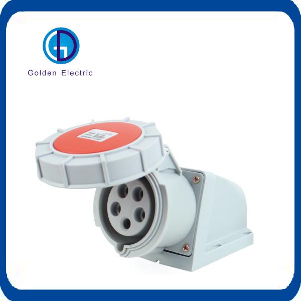 IP67 3P 4P 5P Plug e tomadas industriais à prova d'água com faixa de temperatura -25- 80