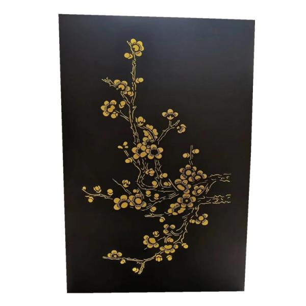 Customized Galvanized Decorative Steel Fence Panel With Wall Lights