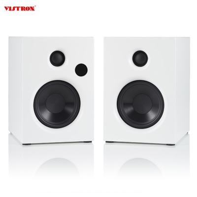 Active 2 Way Bookshelf Speakers 3.5 Inch Audio Pro Desktop Powered Bluetooth Stereo Speakers