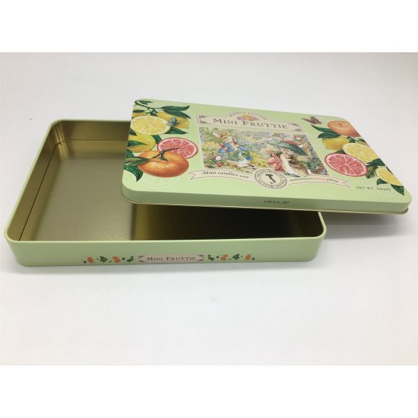 Recyclable Rectangle Branded Gift Boxes 275×185×34mm For Candy Packaging