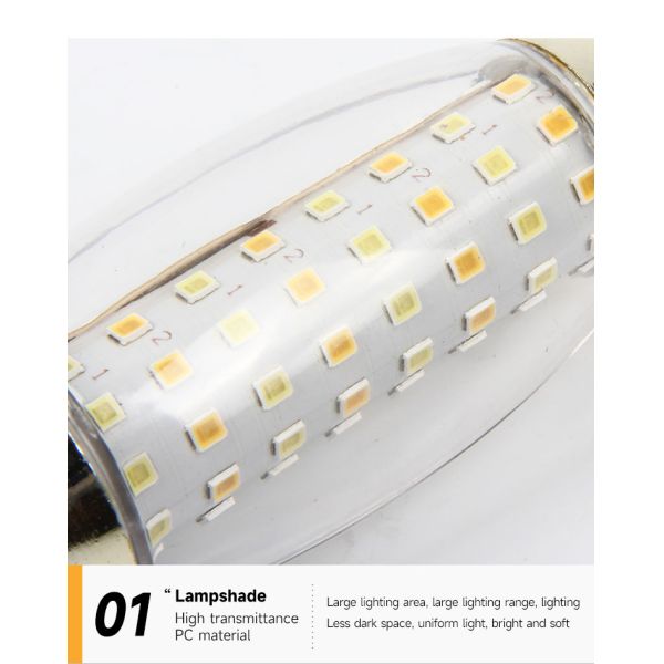 High Brightness E27 E14 COB Led Bulb Light With Three Years Warranty