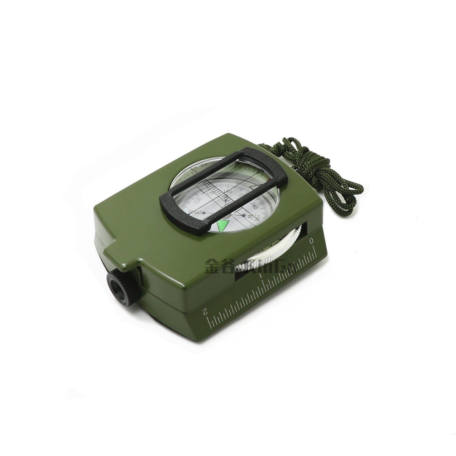 Multifunctional Waterproof Metal Sighting Navigation Compass for Survival and Tactical