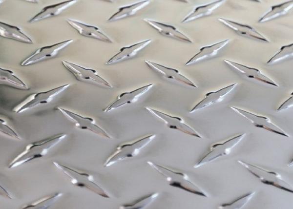 1050 / 1060 / 1100 Aluminium Chequered Plate For Architecture Decorative