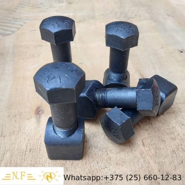 Hex Segment Bolt D375A-5/6 195-27-33130 Track Shoe Assembly Bolt For D155ax-5