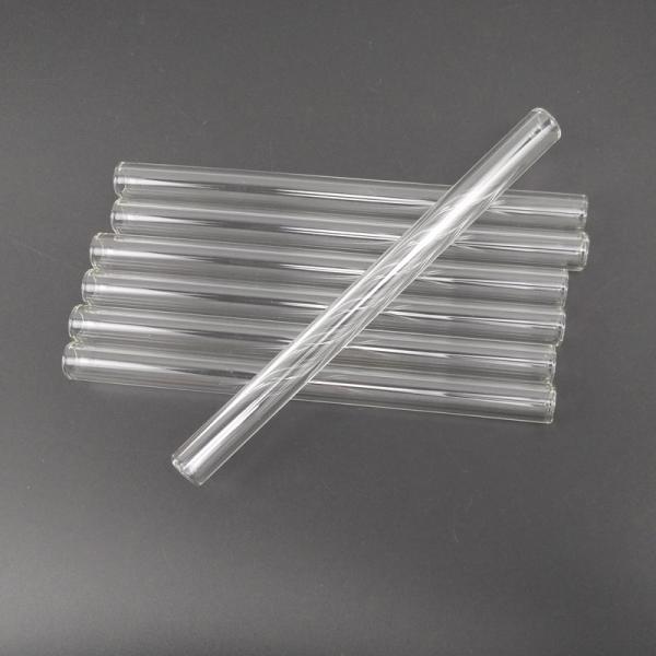 5.9 Inch Glass Bongs Accessories Long Love Rose Glass Smoking Tubes