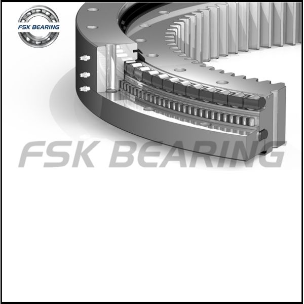 Premium Quality 133.25.500 Three-row Roller Slewing Ring 366*634*148mm