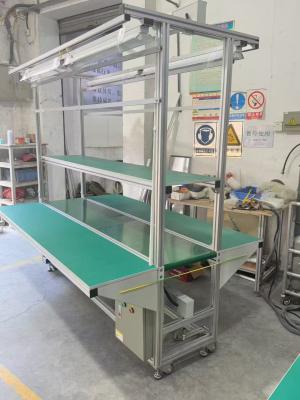 Material Conveying Made Simple Belt Conveyor Production Line Solution With Customized Belt Thickness And Aluminum Profiles