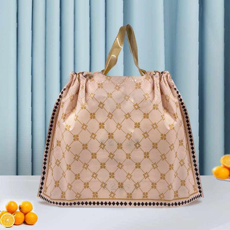Wholesale Custom Takeout Drawstring Bag, Drawstring Closure Pouch For Catering
