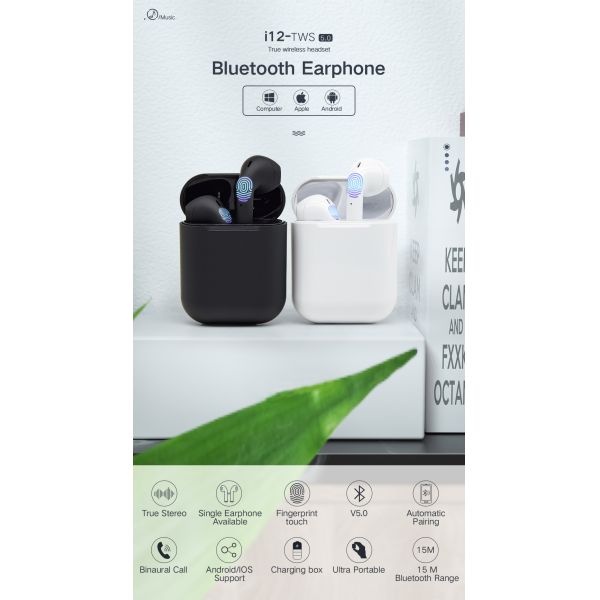 High Quality OEM Sport Stereo Earphone Wireless Bluetooth Headset