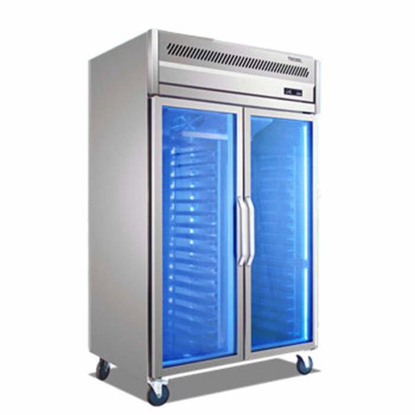 CE Auto Defrost Upright Commercial Fridge Freezer