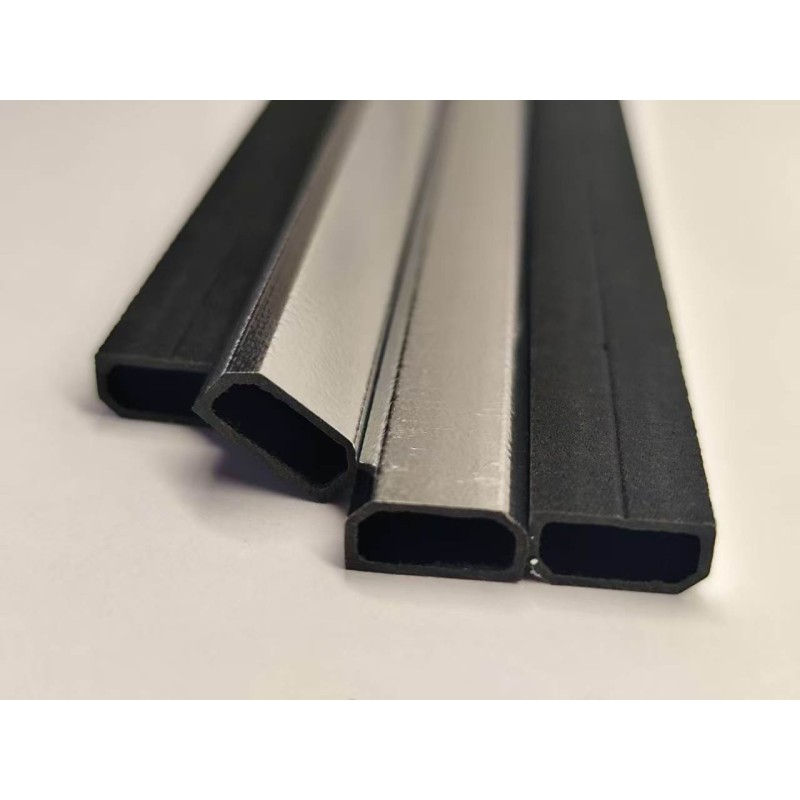 Hybrid Fiberglass Warm Edge Spacer Bar, Metal Laminate Hollow Profile, Low U-Value Thermal Break, for Insulating Glass Units IGU Double Glazing – Anti-Corrosion, Moisture-Resistant, Energy-Efficient