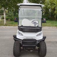 4-seater New Energy Electric Golf Cart Classic White For Various Scenarios In Scenic Golf Courses