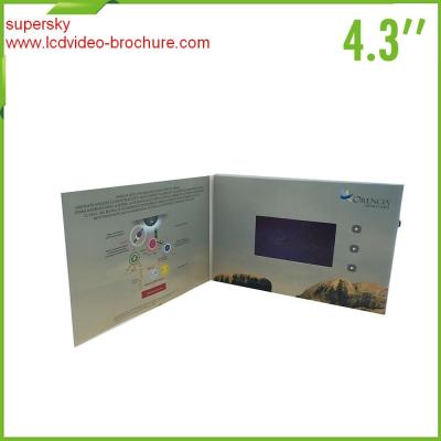 512 MB colorful printing Video Invitation Card HD Digital touch screen for advertising