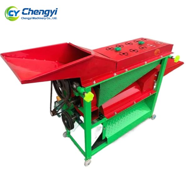 Heavy Duty Corn Peeler Thresher Rust Proof Iron Maize Thresher Machine
