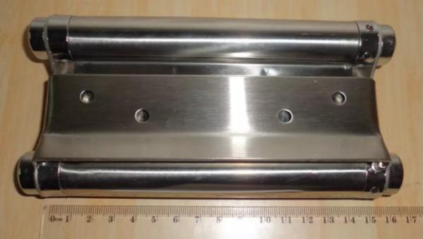 Satin Stainless Steel Square Door Hinges Double Action Spring Door Hinge