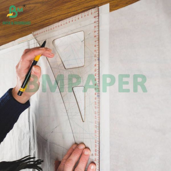 50g 83g Translucent Tracing Paper Butter Paper For CAD Excellent Ink Absorption 50g 83g Прозрачная трассирующая бумага Масляная бумага для CAD Отличная поглощение чернил
