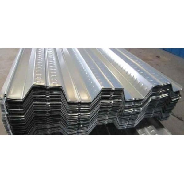Concrete Floor Tile Making Machine Galvanized Steel Roofing Sheet Production