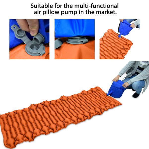 4 Season Comfortable Compact 8x3'' Inflatable Sleeping Pad