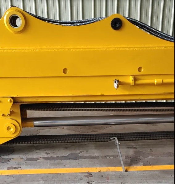 Excavator Telescopic Boom Arm for 20-50ton Excavators Q355B Material