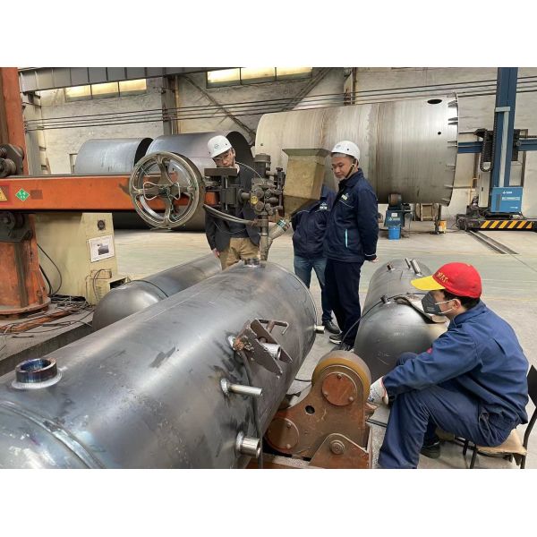 10L CRN Nitrogen Pressure Vessel Stainless Steel 100bar