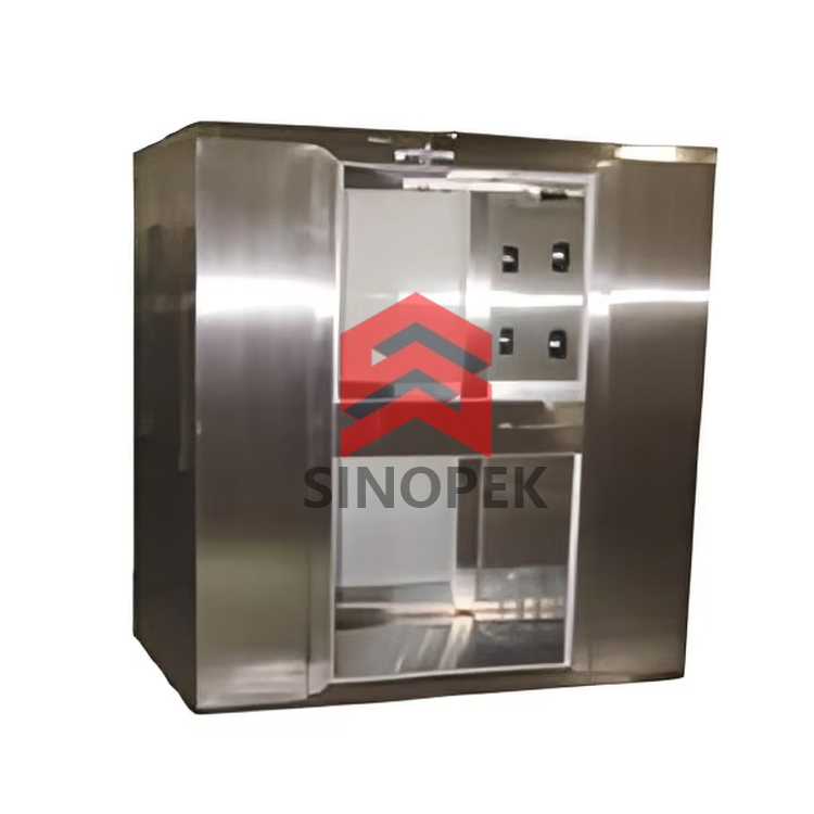  High-Grade Air Shower — Stainless Steel Panel Type | Full Stainless Construction