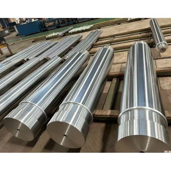 20# Solid Hydraulic Ram Shaft  HRC50 - 60 Hardened Steel Power Transmission Shaft
