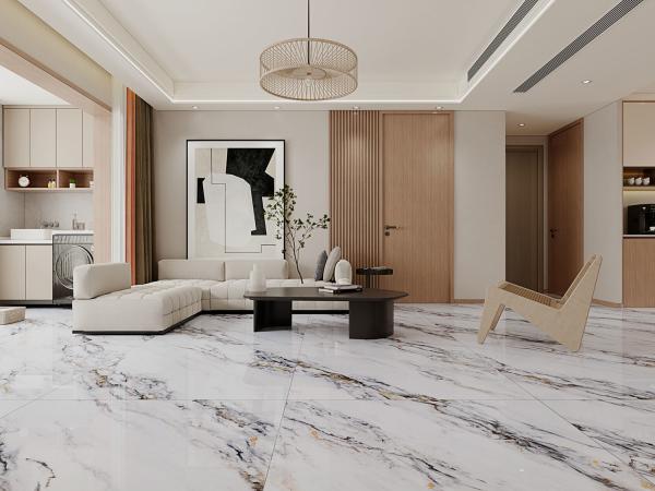 Elegant Polished Sintered Stone Slabs 1200x1200mm For Project